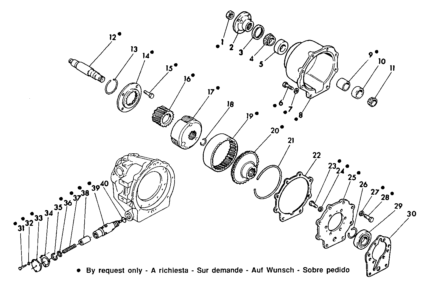MARINE GEAR - 8061M12.00 8061M12 parts diagram