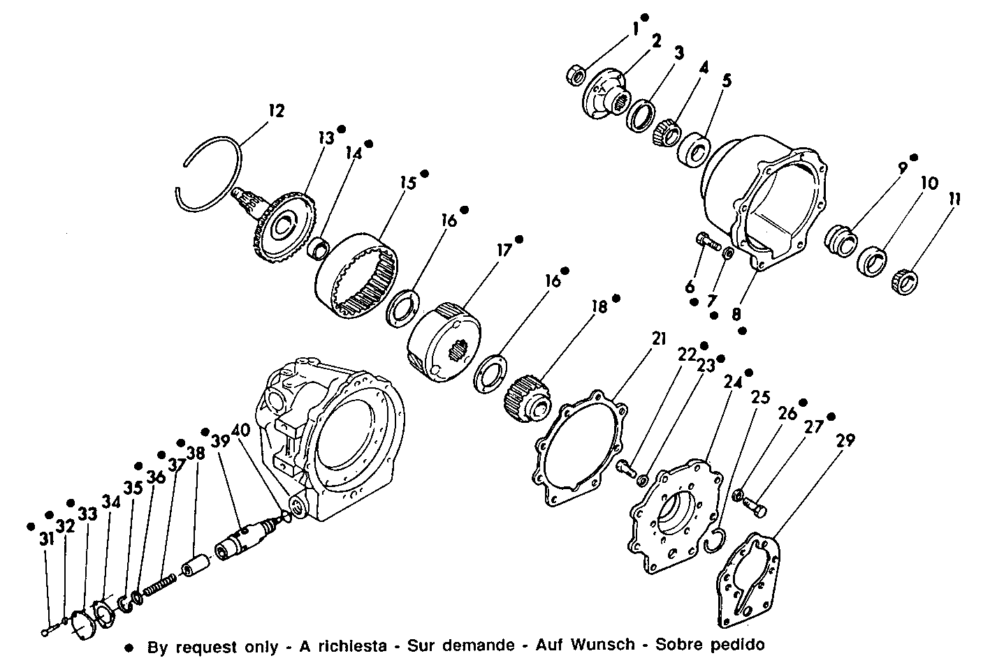 MARINE GEAR - 8061M12.00 8061M12 parts diagram