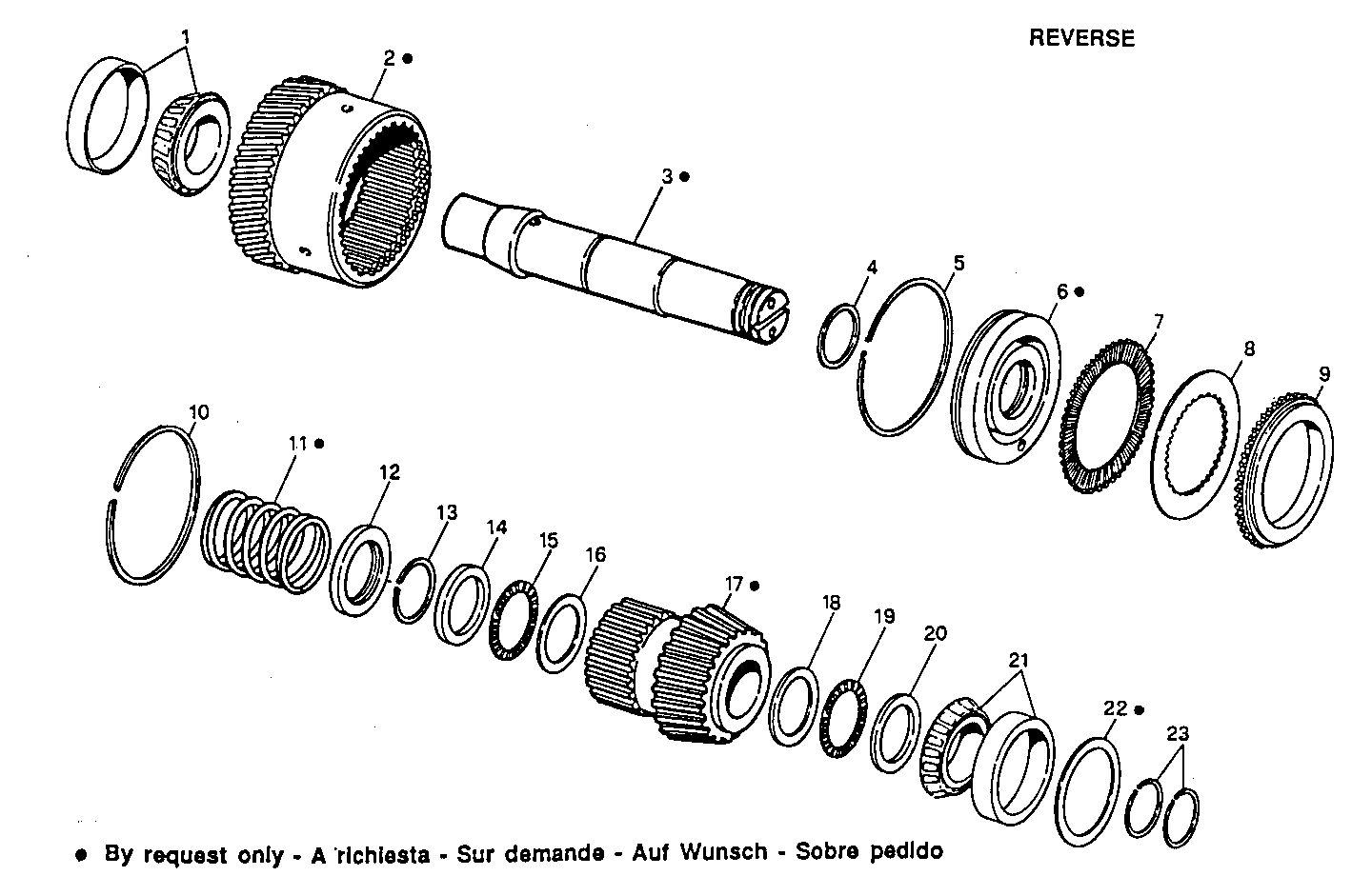 MARINE GEAR - 8061SRM25.13 8061SRM25 parts diagram