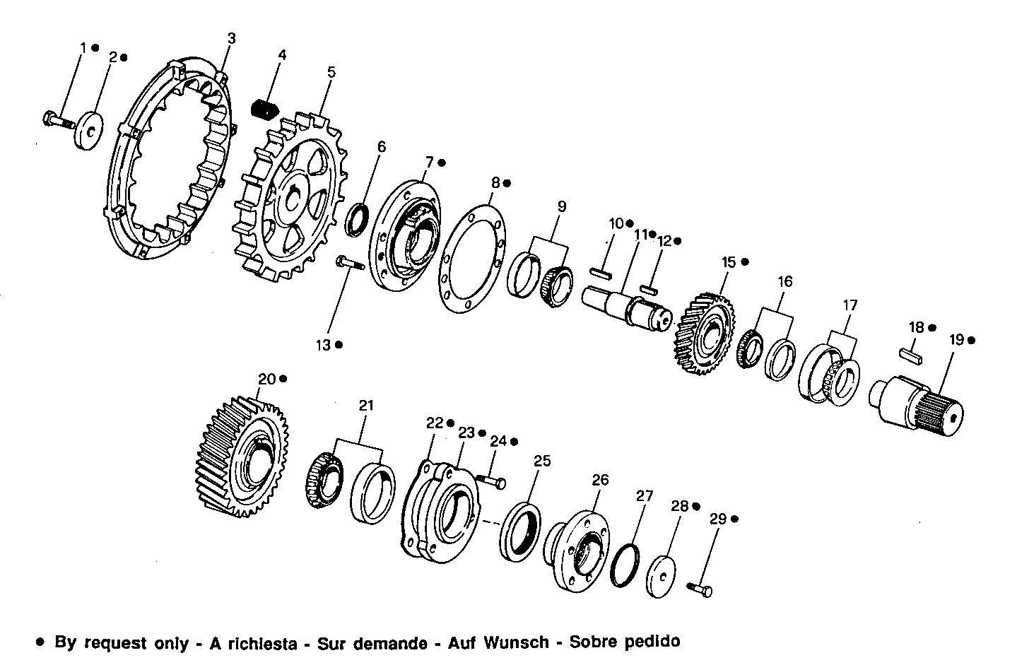MARINE GEAR - 8061SRM30.10 8061SRM30 parts diagram