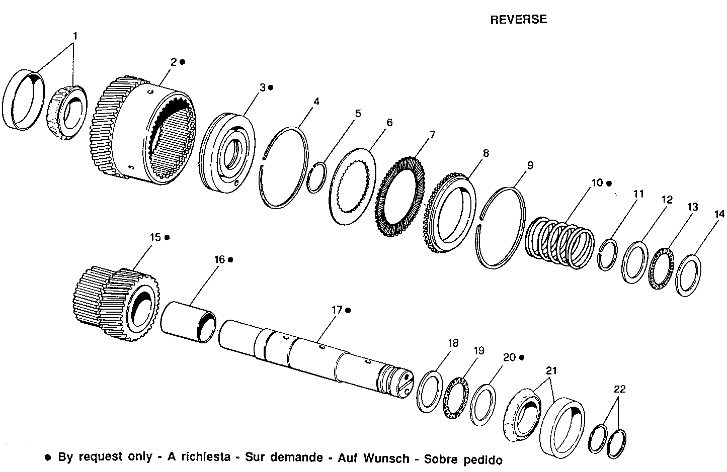 MARINE GEAR - 8061M12.00 8061M12 parts diagram