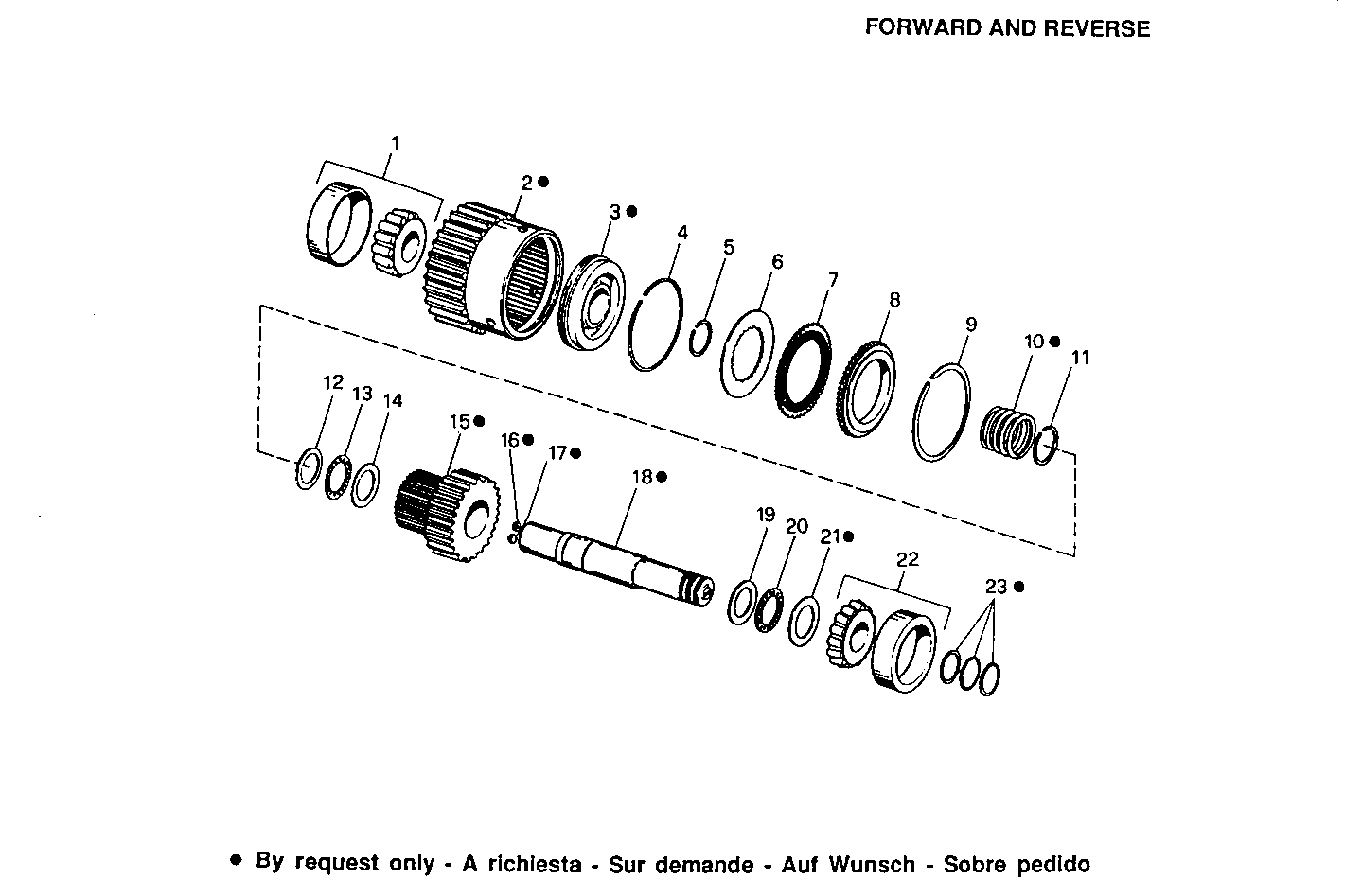 MARINE GEAR - 8061M12.00 8061M12 parts diagram
