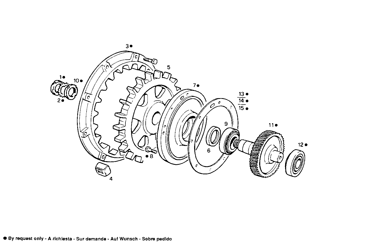 MARINE GEAR - 8361SRM38.10 8361SRM38 parts diagram