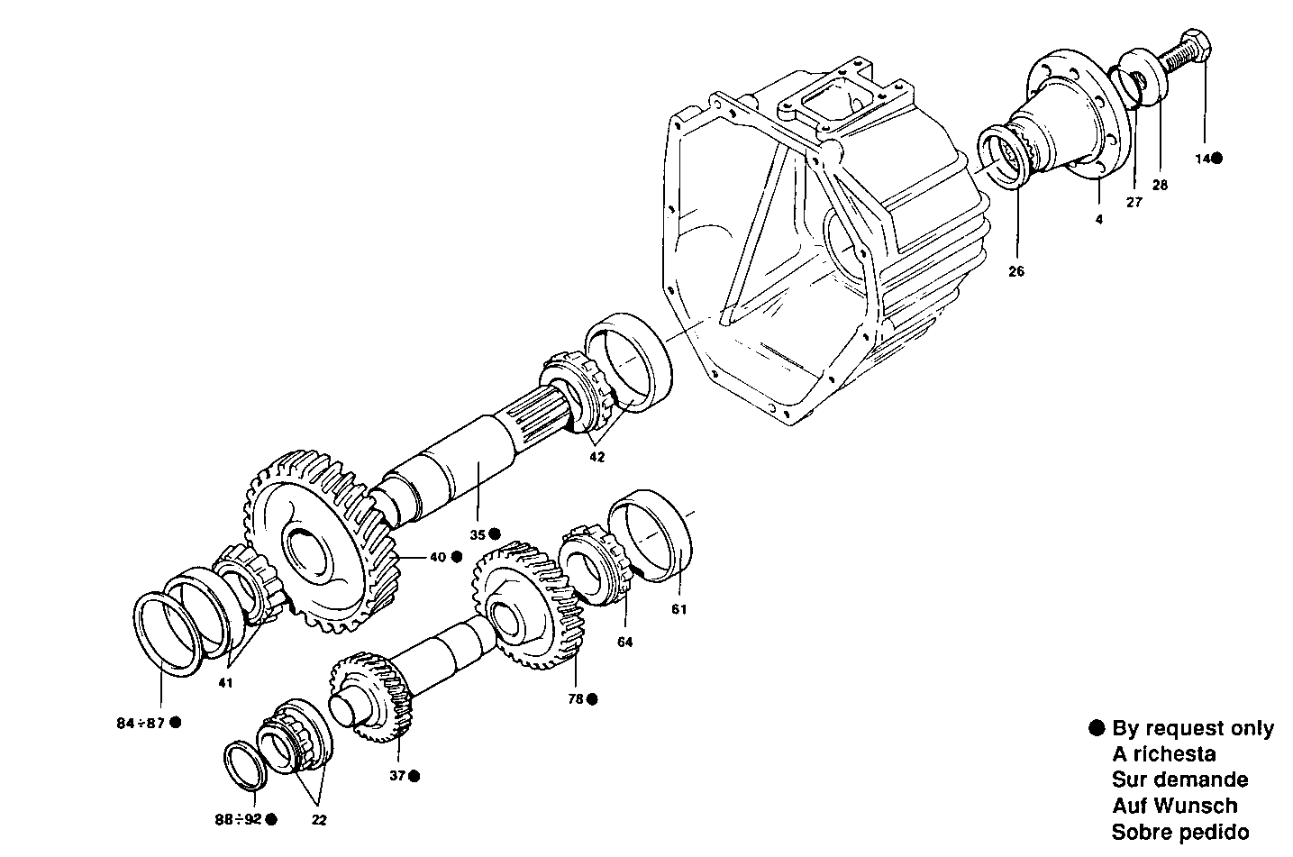 MARINE GEAR - 8041M09.01 8041M09 parts diagram