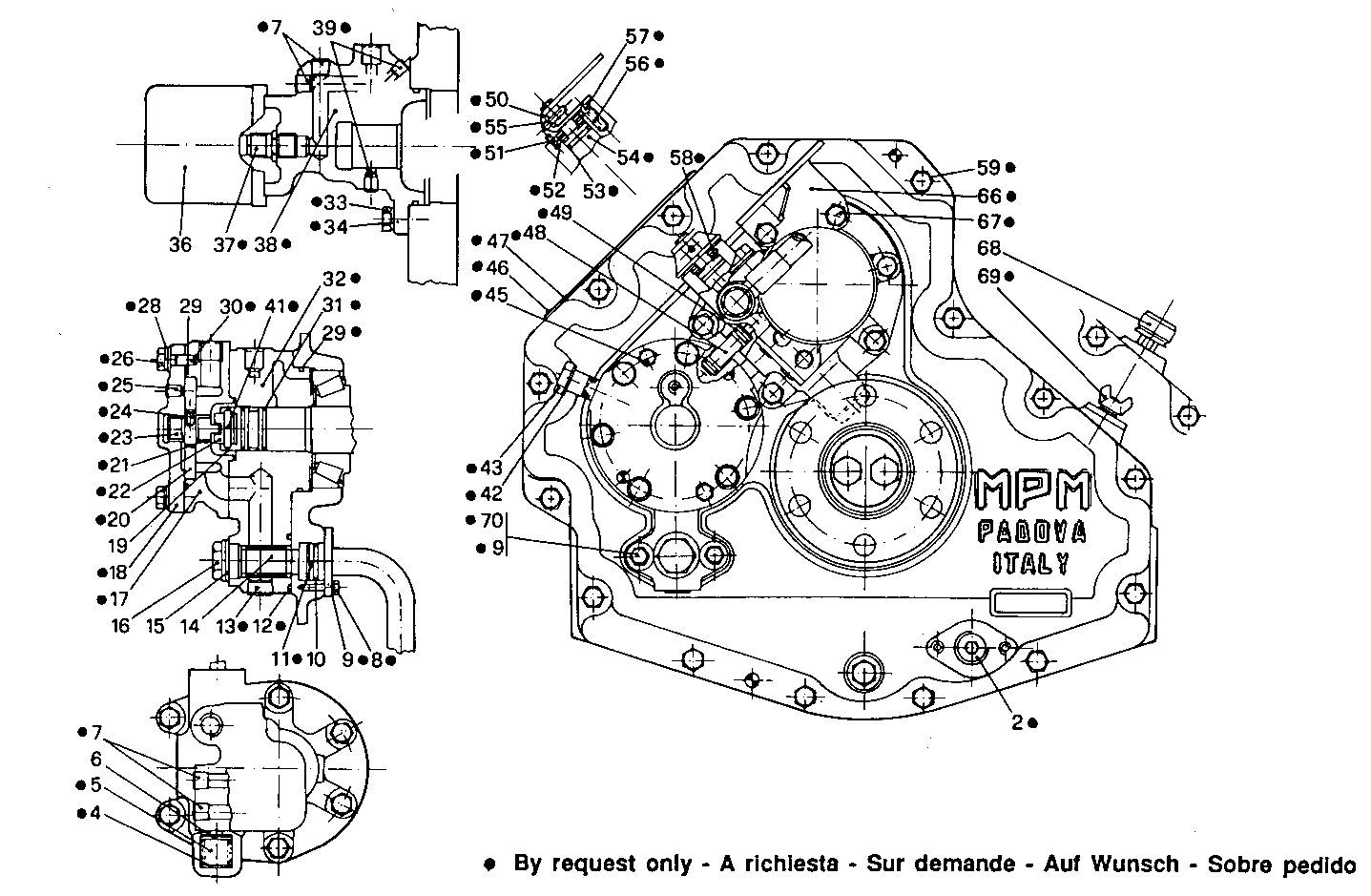 MARINE GEAR - 8361SRM40.01 8361SRM40 parts diagram