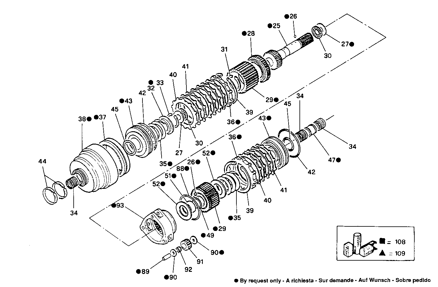 MARINE GEAR - 8041M09.01 8041M09 parts diagram
