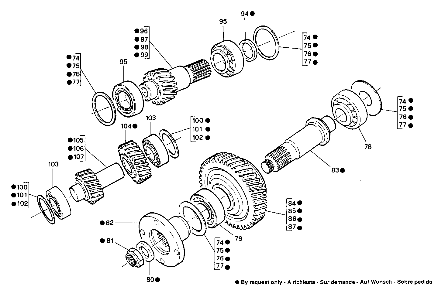 MARINE GEAR - 8041M09.01 8041M09 parts diagram