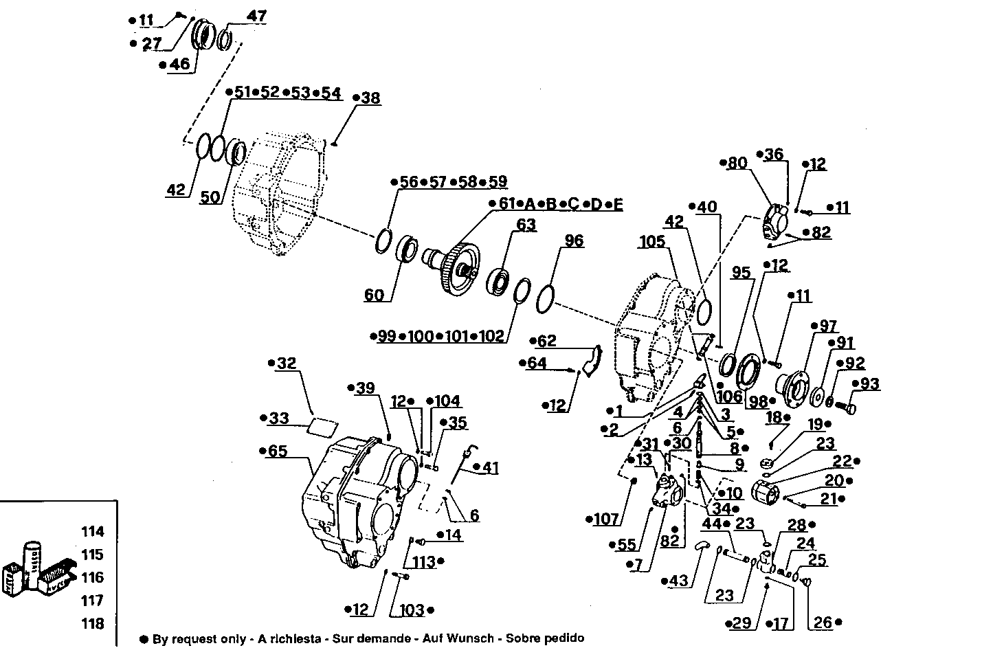 MARINE GEAR - 8061SRM24.10 8061SRM24 parts diagram