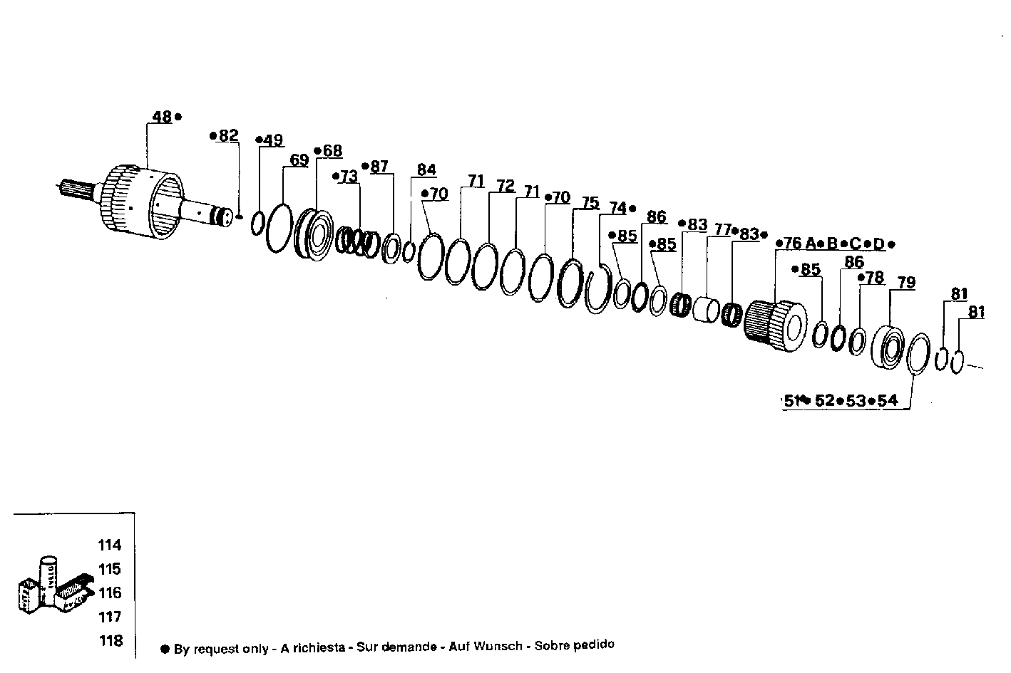 MARINE GEAR - 8061SRM25.10 8061SRM25 parts diagram