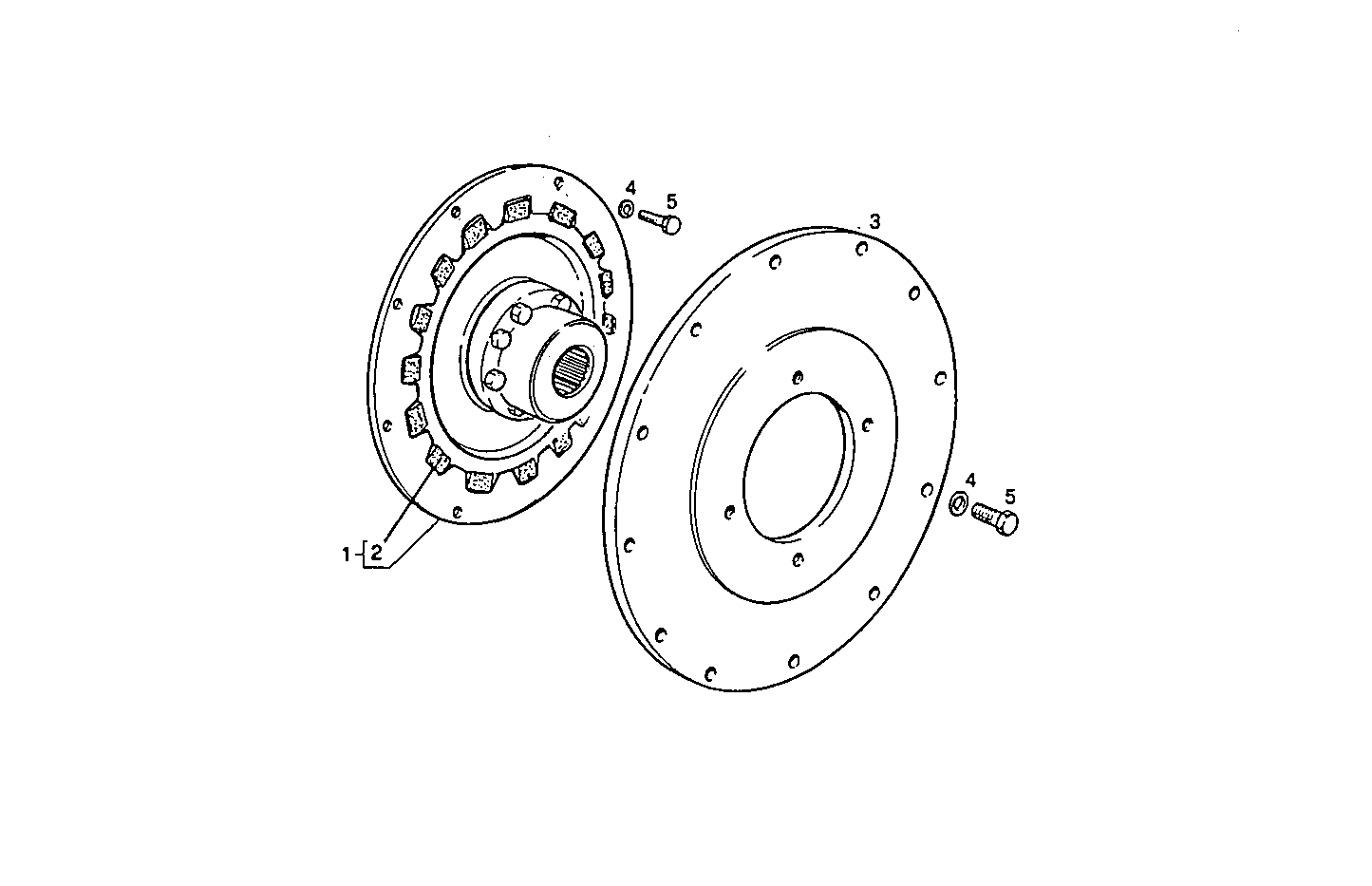 FLYWHEEL ARRANGED FOR TRANSMISSION - 8045SE00.00 8045SE00 parts diagram